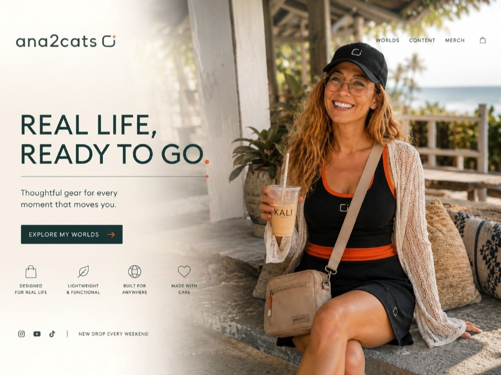 ana2cats brand site